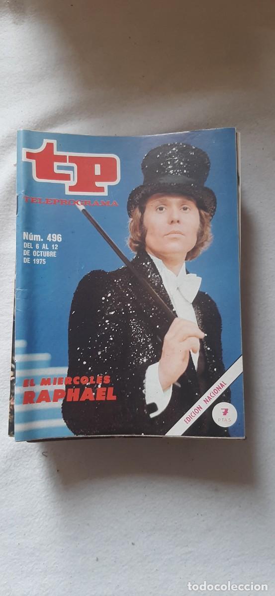 Collection Magazine Teleprograma: TELEPROGRAMA A&Ntilde;O 1975.N&ordm; 496