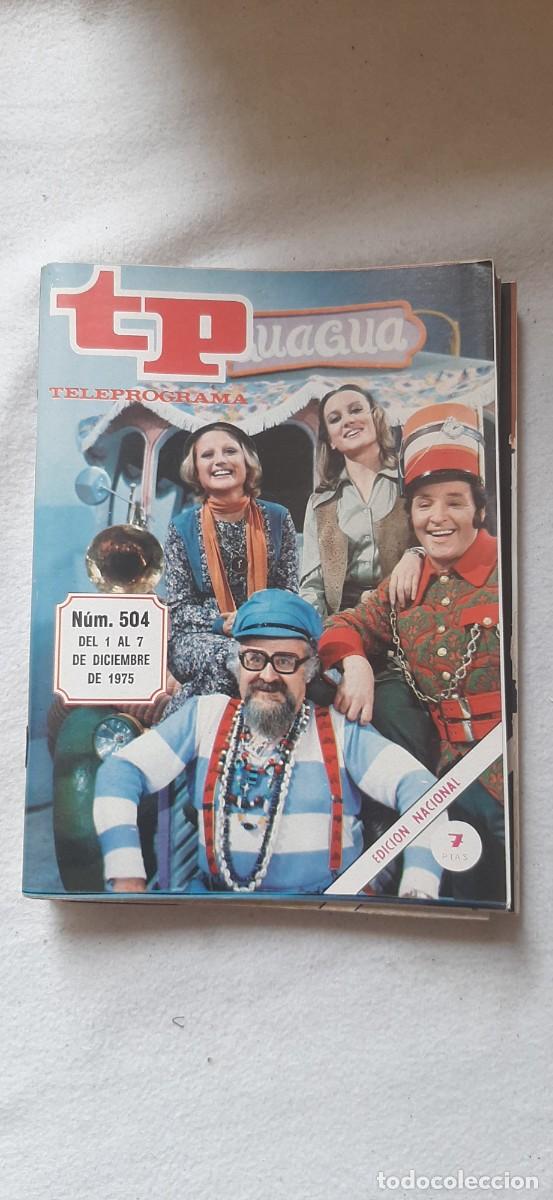 Collection Magazine Teleprograma: TELEPROGRAMA A&Ntilde;O 1975.N&ordm; 504