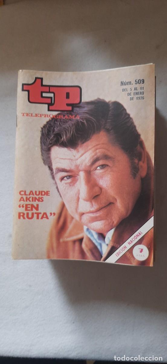 Collection Magazine Teleprograma: TELEPROGRAMA A&Ntilde;O 1976.N&ordm; 509