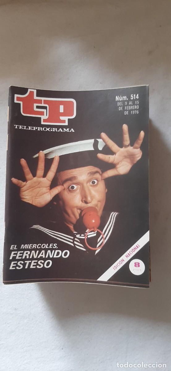 Colecionismo da Revista Teleprograma: TELEPROGRAMA A&Ntilde;O 1976.N&ordm; 514