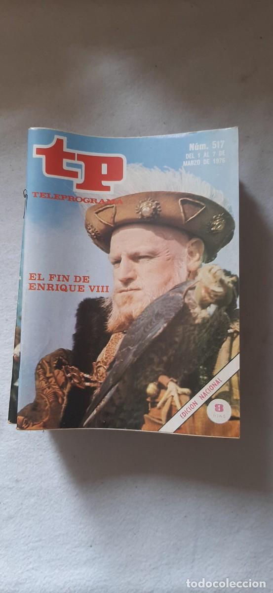 Colecionismo da Revista Teleprograma: TELEPROGRAMA A&Ntilde;O 1976.N&ordm; 517