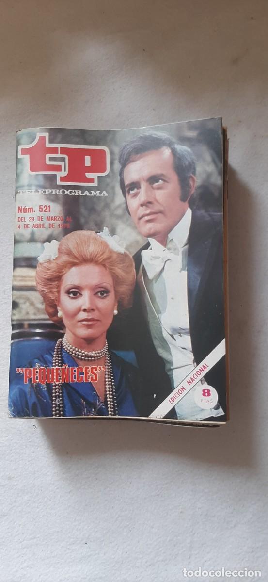 Coleccionismo de revista Teleprograma: TELEPROGRAMA A&Ntilde;O 1976.N&ordm; 521