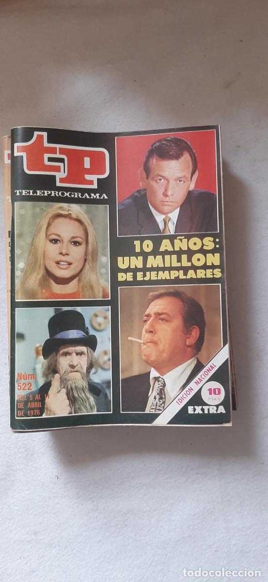 Coleccionismo de revista Teleprograma: TELEPROGRAMA A&Ntilde;O 1976.N&ordm; 522