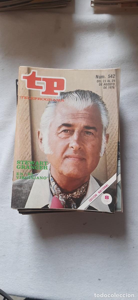 Coleccionismo de revista Teleprograma: TELEPROGRAMA A&Ntilde;O 1975.N&ordm; 542