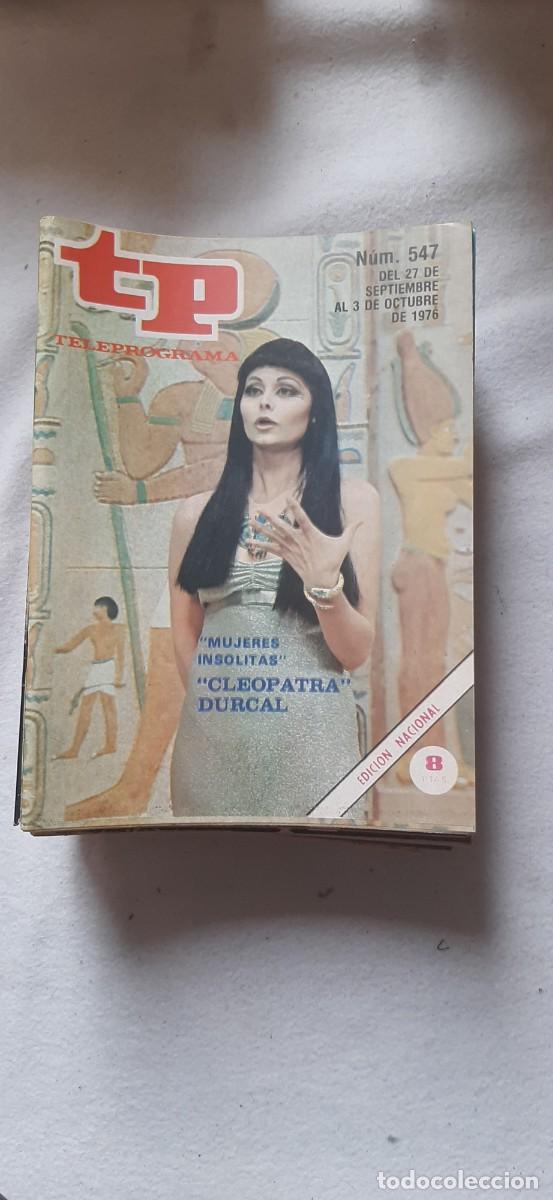 Coleccionismo de revista Teleprograma: TELEPROGRAMA A&Ntilde;O 1975.N&ordm; 547