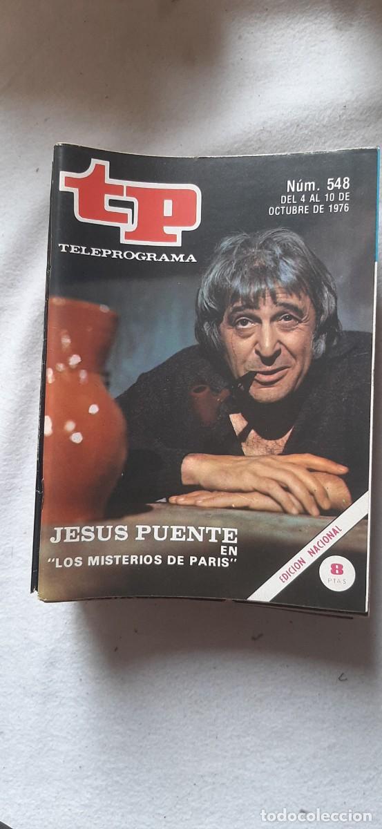 Coleccionismo de revista Teleprograma: TELEPROGRAMA A&Ntilde;O 1975.N&ordm; 548