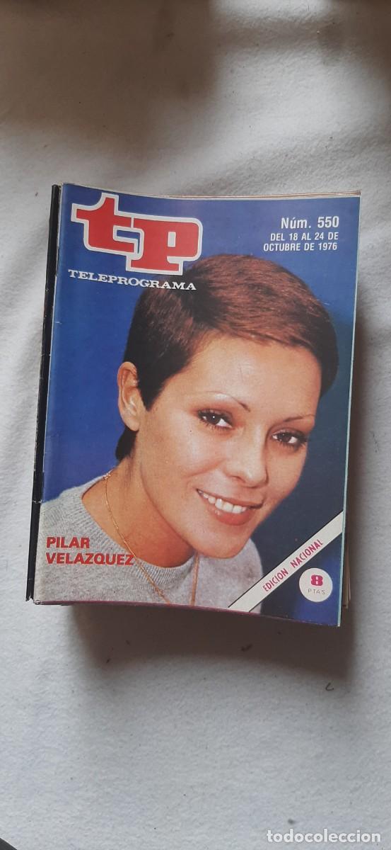 Coleccionismo de revista Teleprograma: TELEPROGRAMA A&Ntilde;O 1975.N&ordm; 550