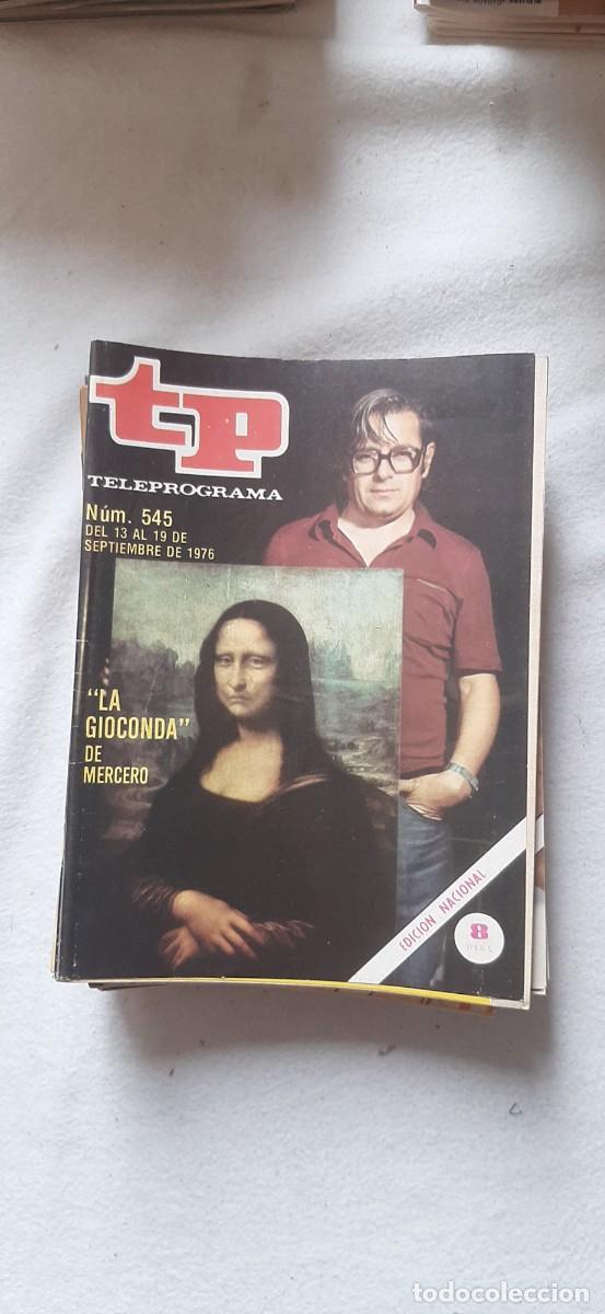 Coleccionismo de revista Teleprograma: TELEPROGRAMA A&Ntilde;O 1975.N&ordm; 545