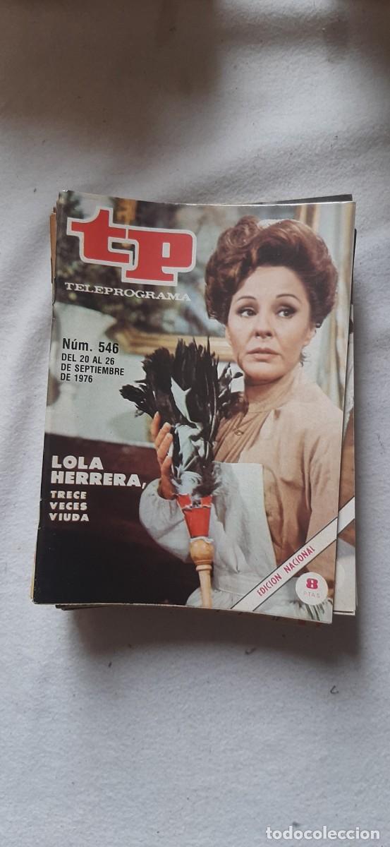 Coleccionismo de revista Teleprograma: TELEPROGRAMA A&Ntilde;O 1975.N&ordm; 546