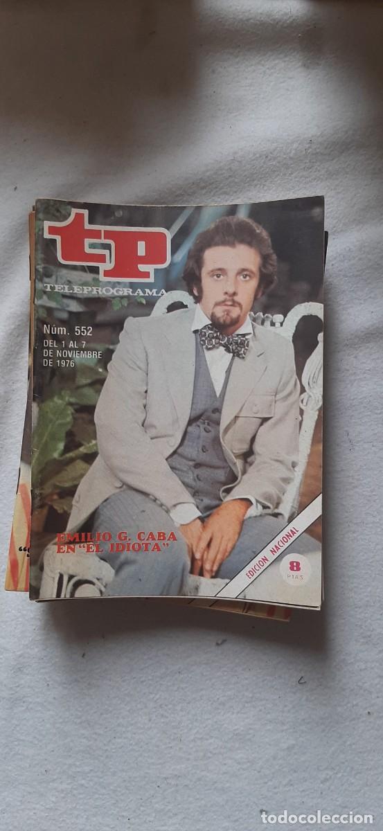 Coleccionismo de revista Teleprograma: TELEPROGRAMA A&Ntilde;O 1975.N&ordm; 552