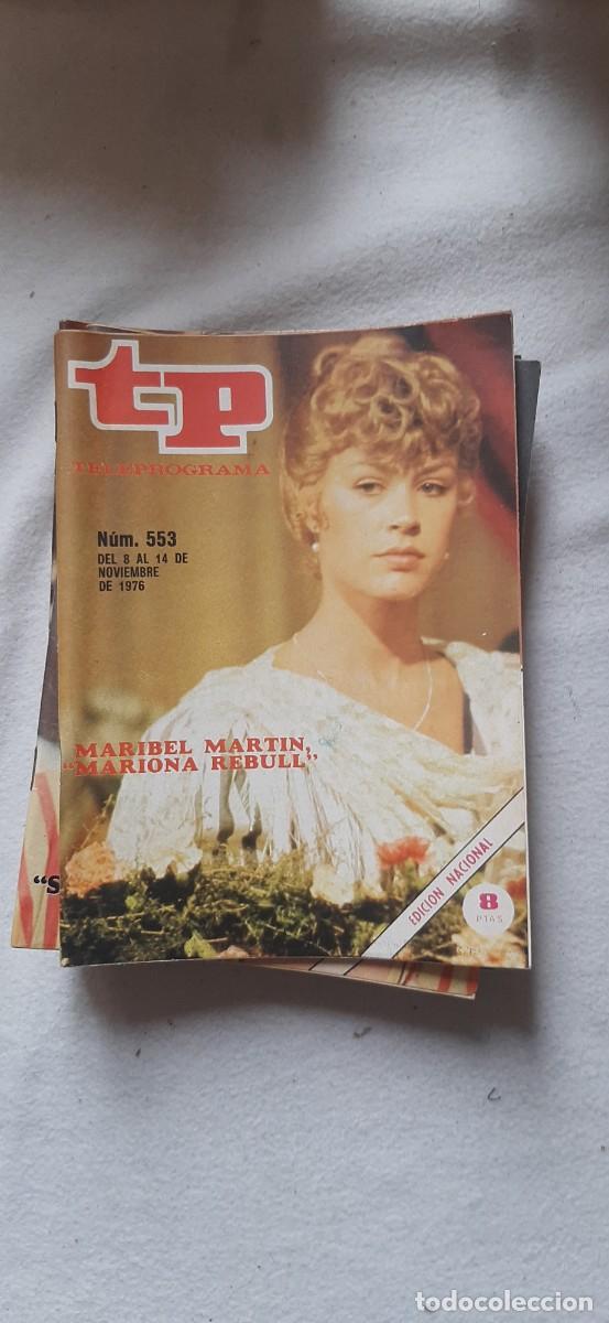 Coleccionismo de revista Teleprograma: TELEPROGRAMA A&Ntilde;O 1975.N&ordm; 553