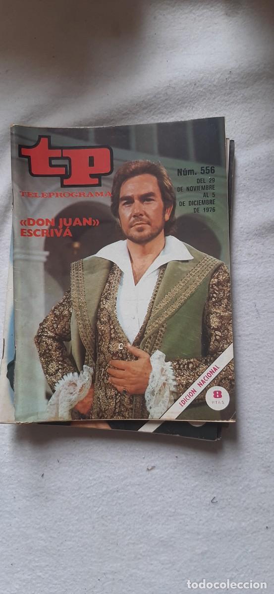 Coleccionismo de revista Teleprograma: TELEPROGRAMA A&Ntilde;O 1975.N&ordm; 556