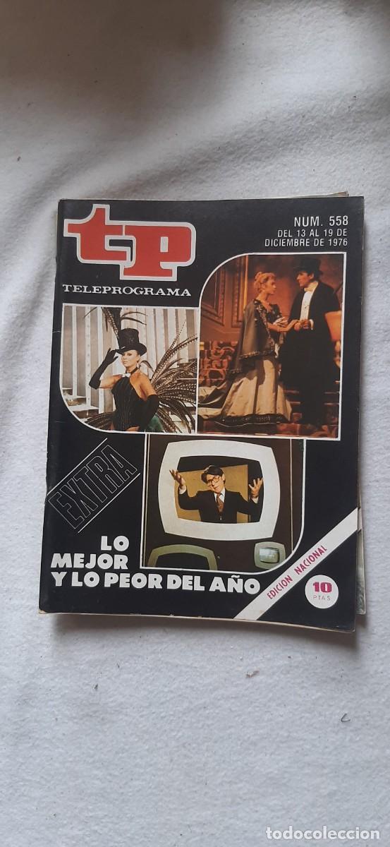 Coleccionismo de revista Teleprograma: TELEPROGRAMA A&Ntilde;O 1975.N&ordm; 558
