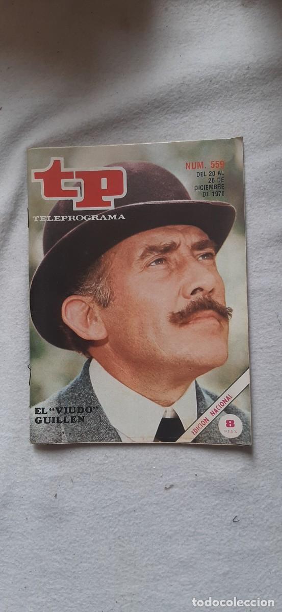 Coleccionismo de revista Teleprograma: TELEPROGRAMA A&Ntilde;O 1975.N&ordm; 559