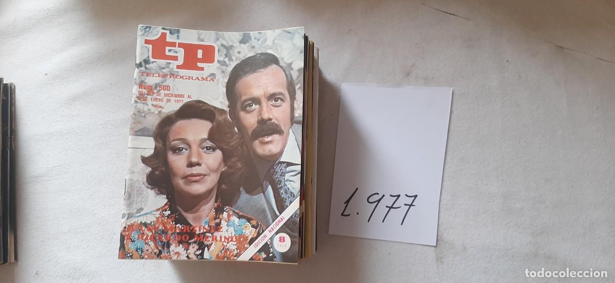 Coleccionismo de revista Teleprograma: TELEPROGRAMA A&Ntilde;O 1977.N&ordm; 560