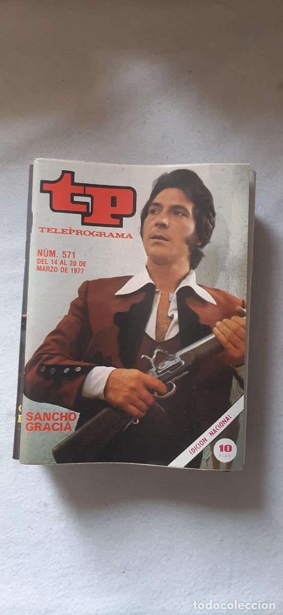 Sammeln von Zeitschriften Teleprograma: TELEPROGRAMA A&Ntilde;O 1977.N&ordm; 571