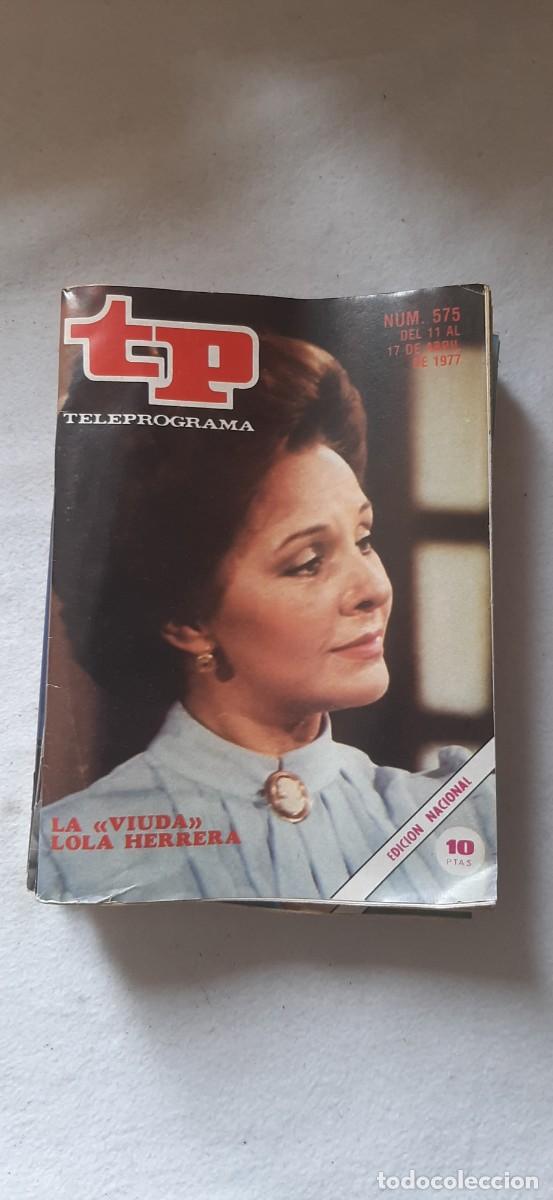 Sammeln von Zeitschriften Teleprograma: TELEPROGRAMA A&Ntilde;O 1977.N&ordm; 575