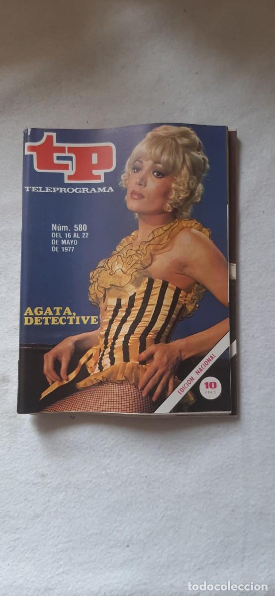 Sammeln von Zeitschriften Teleprograma: TELEPROGRAMA A&Ntilde;O 1977.N&ordm; 580