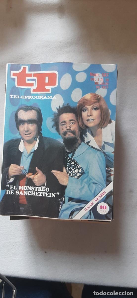 Sammeln von Zeitschriften Teleprograma: TELEPROGRAMA A&Ntilde;O 1977.N&ordm; 587