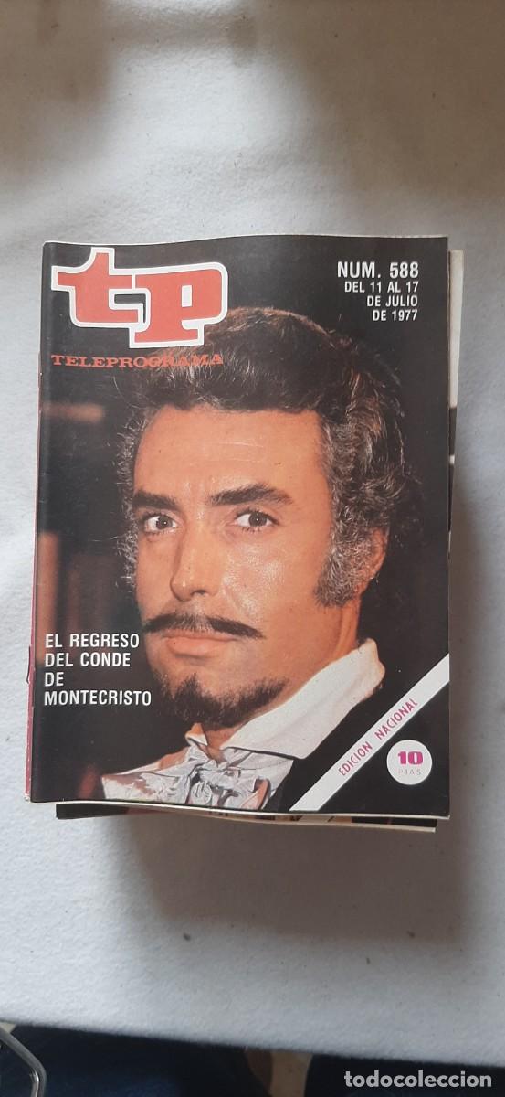 Sammeln von Zeitschriften Teleprograma: TELEPROGRAMA A&Ntilde;O 1977.N&ordm; 588