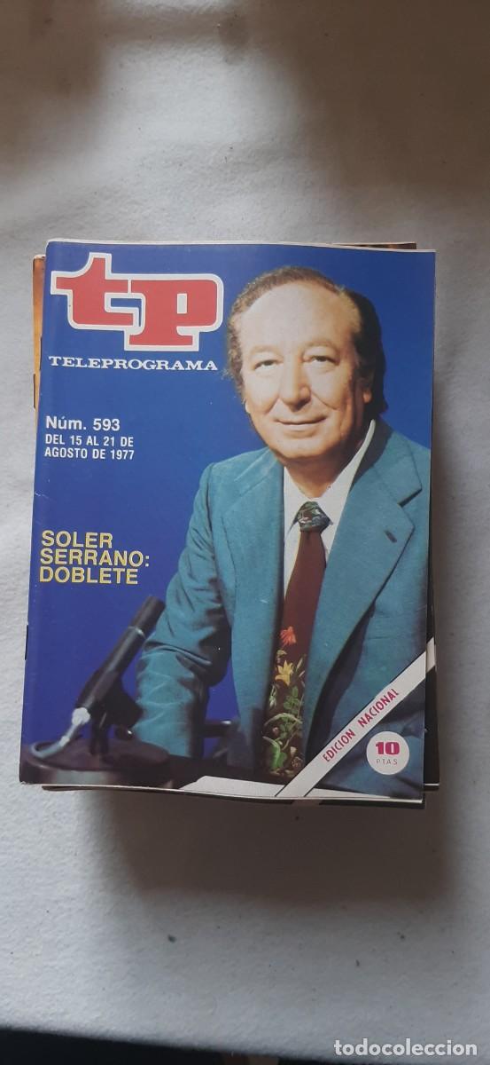 Coleccionismo de revista Teleprograma: TELEPROGRAMA A&Ntilde;O 1977.N&ordm; 593