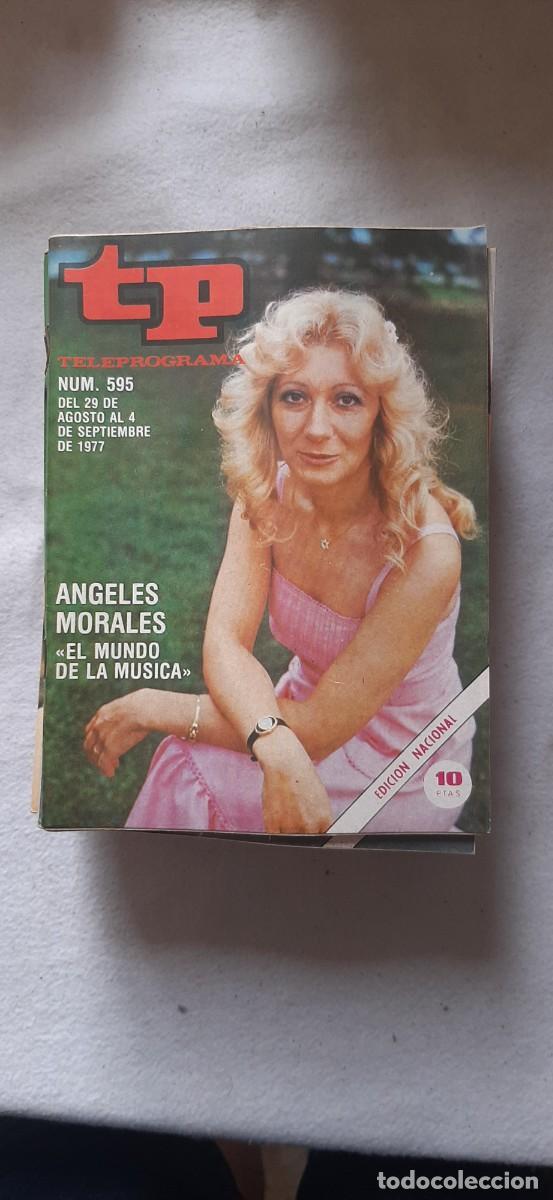 Coleccionismo de revista Teleprograma: TELEPROGRAMA A&Ntilde;O 1977.N&ordm; 595