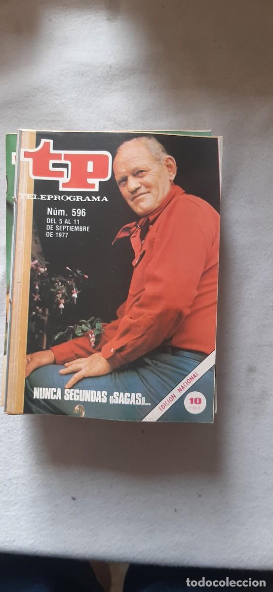 Coleccionismo de revista Teleprograma: TELEPROGRAMA A&Ntilde;O 1977.N&ordm; 596
