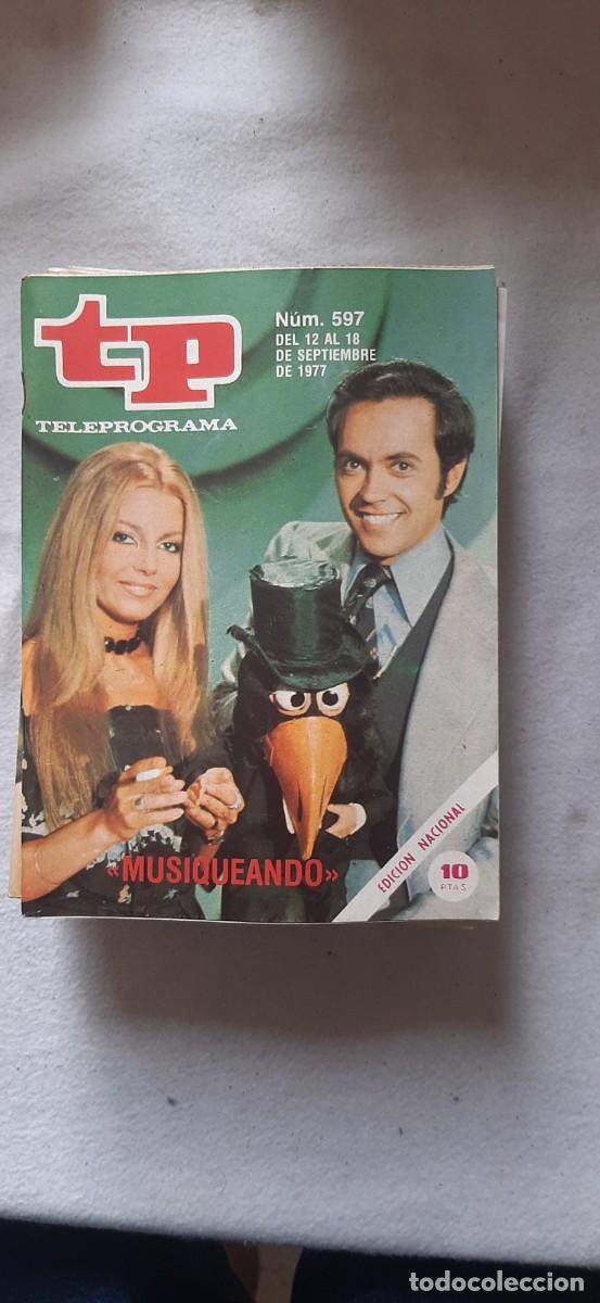 Coleccionismo de revista Teleprograma: TELEPROGRAMA A&Ntilde;O 1977.N&ordm; 597
