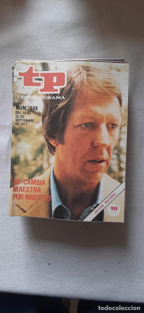 Coleccionismo de revista Teleprograma: TELEPROGRAMA A&Ntilde;O 1977.N&ordm; 598