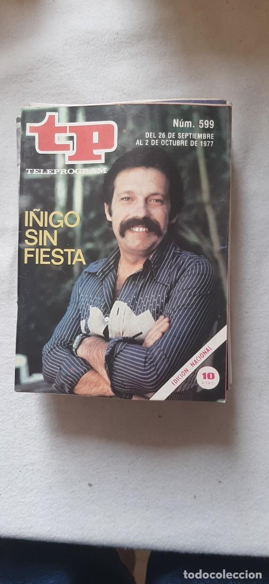 Coleccionismo de revista Teleprograma: TELEPROGRAMA A&Ntilde;O 1977.N&ordm; 599