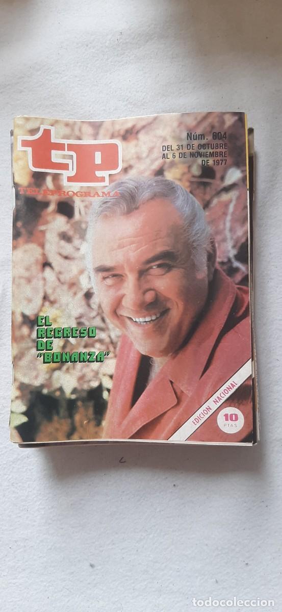 Coleccionismo de revista Teleprograma: TELEPROGRAMA A&Ntilde;O 1977.N&ordm; 604