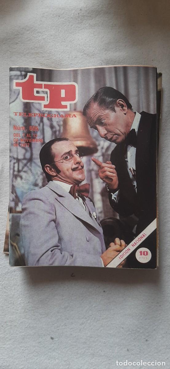 Coleccionismo de revista Teleprograma: TELEPROGRAMA A&Ntilde;O 1977.N&ordm; 605
