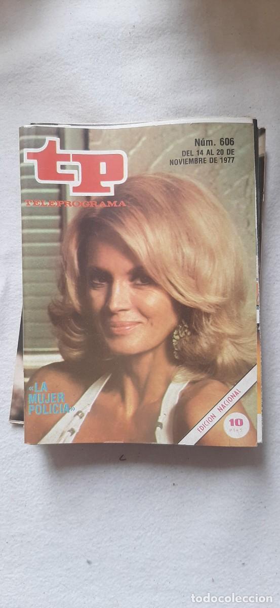 Coleccionismo de revista Teleprograma: TELEPROGRAMA A&Ntilde;O 1977.N&ordm; 606
