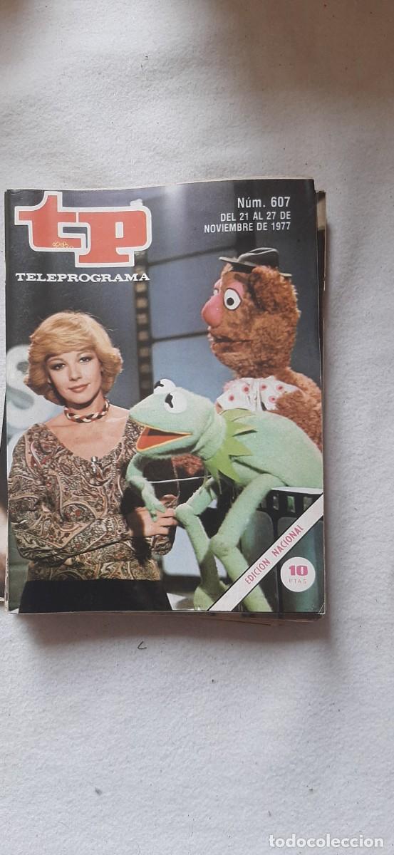 Coleccionismo de revista Teleprograma: TELEPROGRAMA A&Ntilde;O 1977.N&ordm; 607
