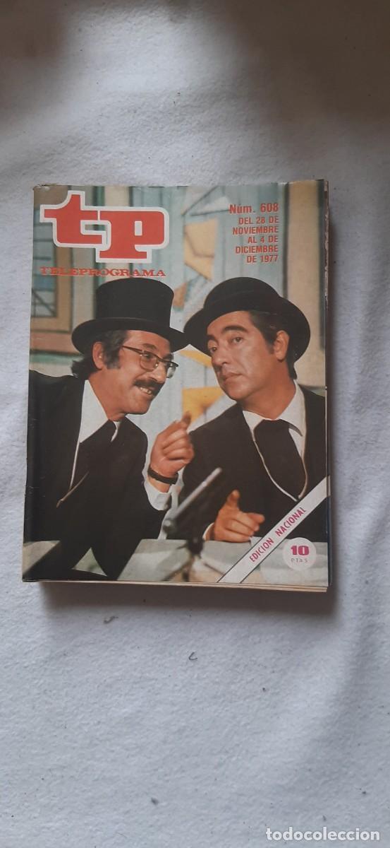 Coleccionismo de revista Teleprograma: TELEPROGRAMA A&Ntilde;O 1977.N&ordm; 608