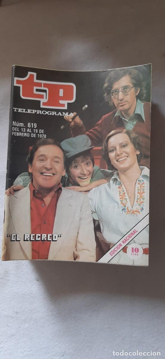Coleccionismo de revista Teleprograma: TELEPROGRAMA A&Ntilde;O 1978.N&ordm; 619