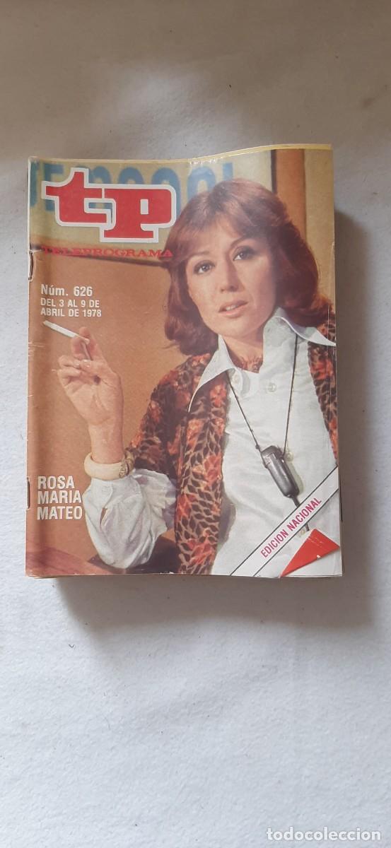 Collectionnisme de Magazine Teleprograma: TELEPROGRAMA A&Ntilde;O 1978.N&ordm; 626