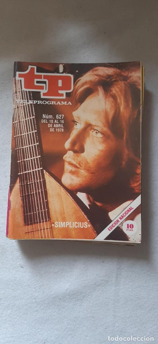 Coleccionismo de revista Teleprograma: TELEPROGRAMA A&Ntilde;O 1978.N&ordm; 627
