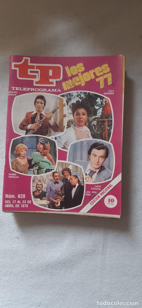 Coleccionismo de revista Teleprograma: TELEPROGRAMA A&Ntilde;O 1978.N&ordm; 628