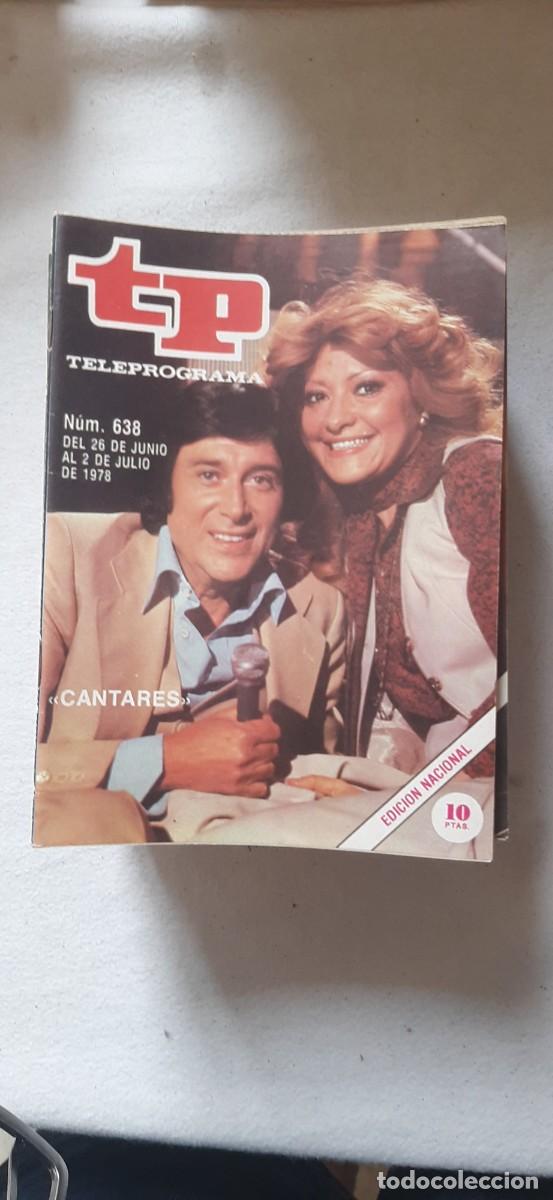 Coleccionismo de revista Teleprograma: TELEPROGRAMA A&Ntilde;O 1978.N&ordm; 638