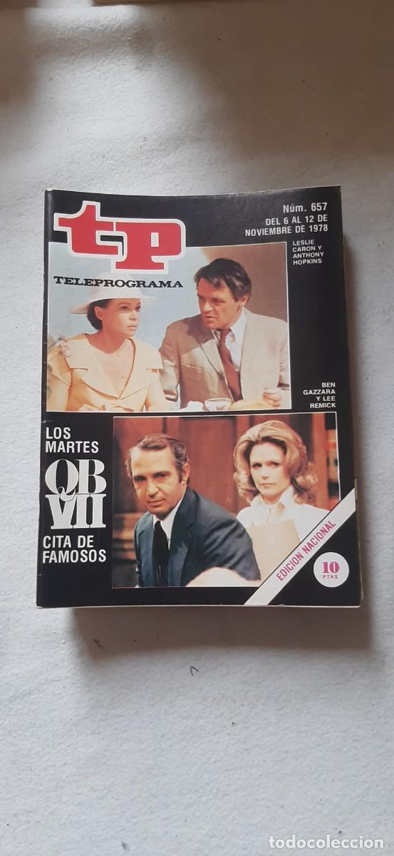 Coleccionismo de revista Teleprograma: TELEPROGRAMA A&Ntilde;O 1978.N&ordm; 657