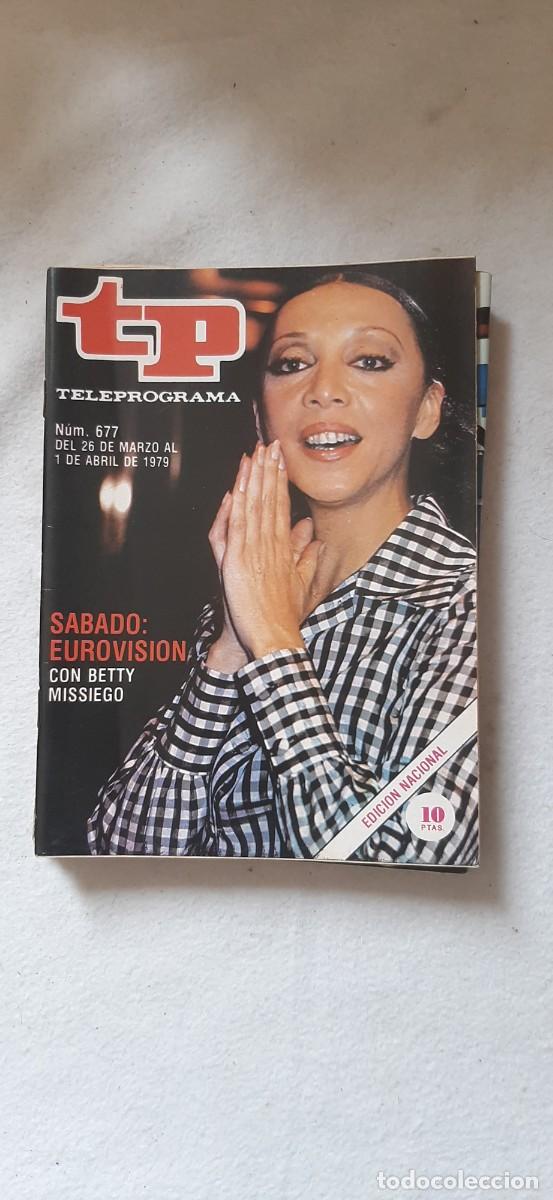 Coleccionismo de revista Teleprograma: TELEPROGRAMA A&Ntilde;O 1979.N&ordm; 677