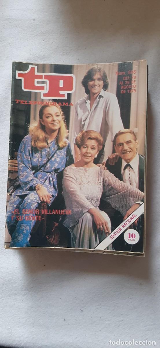 Coleccionismo de revista Teleprograma: TELEPROGRAMA A&Ntilde;O 1979.N&ordm; 698