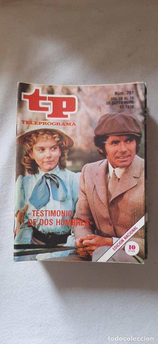 Coleccionismo de revista Teleprograma: TELEPROGRAMA A&Ntilde;O 1979.N&ordm; 701