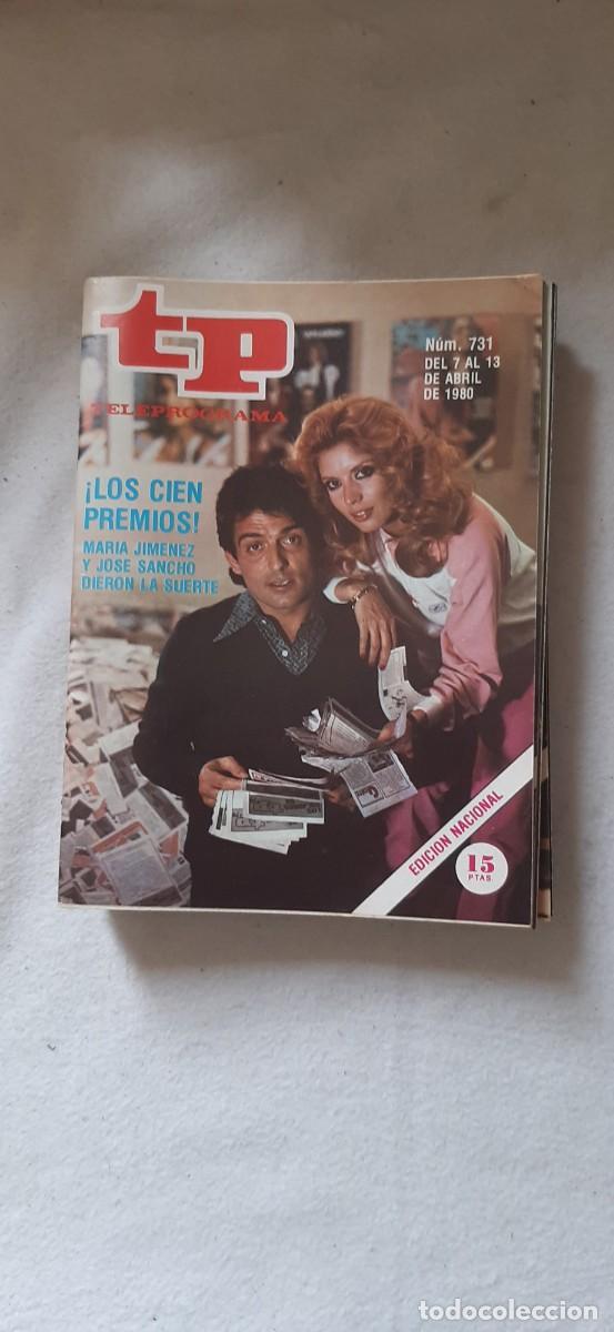Colecionismo da Revista Teleprograma: TELEPROGRAMA A&Ntilde;O 1980.N&ordm; 731