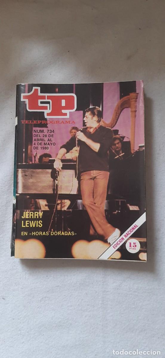 Coleccionismo de revista Teleprograma: TELEPROGRAMA A&Ntilde;O 1980.N&ordm; 734
