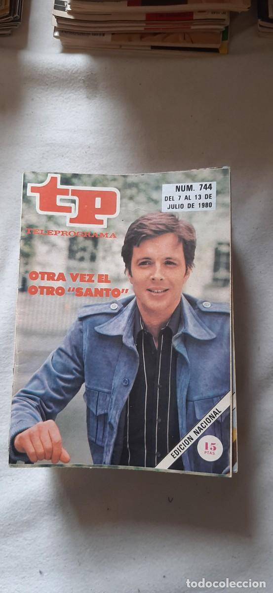 Coleccionismo de revista Teleprograma: TELEPROGRAMA A&Ntilde;O 1980.N&ordm; 744