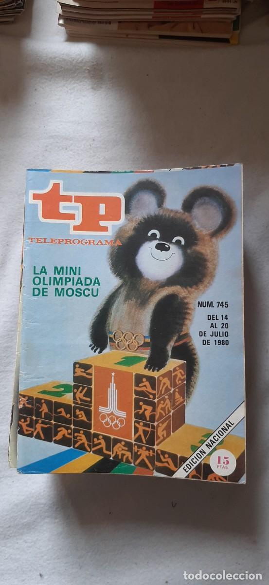 Coleccionismo de revista Teleprograma: TELEPROGRAMA A&Ntilde;O 1980.N&ordm; 745