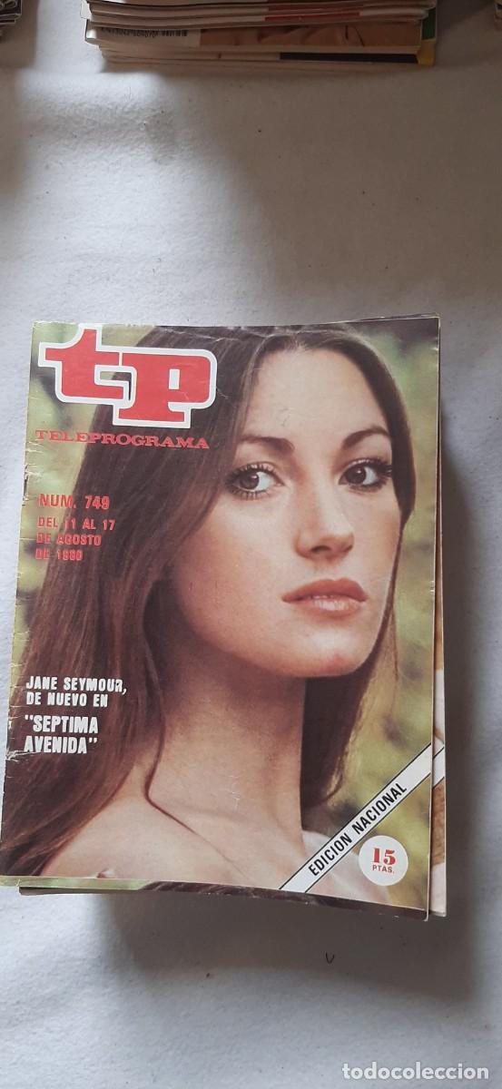 Coleccionismo de revista Teleprograma: TELEPROGRAMA A&Ntilde;O 1980.N&ordm; 749