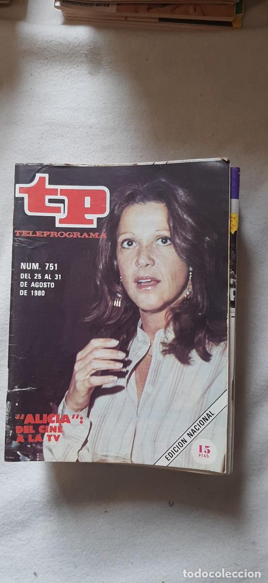 Coleccionismo de revista Teleprograma: TELEPROGRAMA A&Ntilde;O 1980.N&ordm; 751